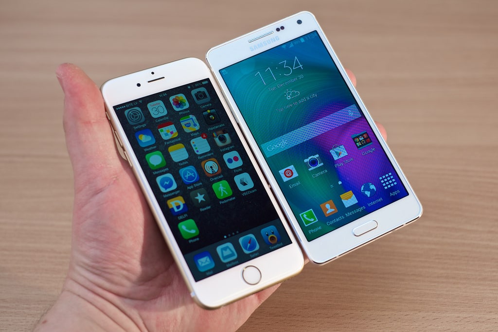 Concurrence : les différentes marques de smartphone