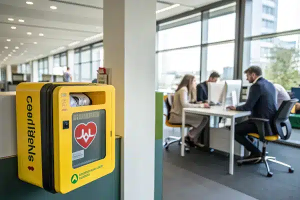 Quelle législation en entreprise au regard des défibrillateurs ?